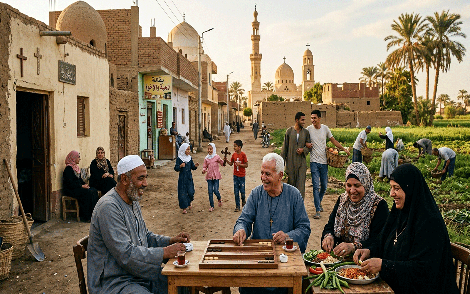 مسلمين ومسيحيين