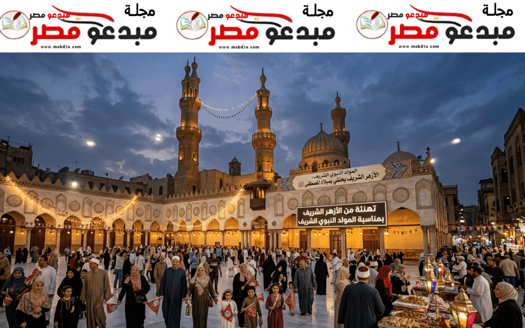 الأزهر الشريف يوضح الاحتفال بمولد النبي كيف